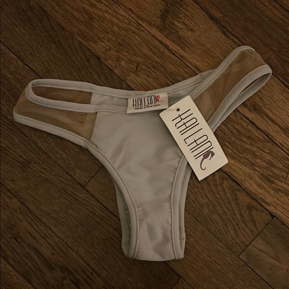Kai Lani Grey Bikini Bottoms